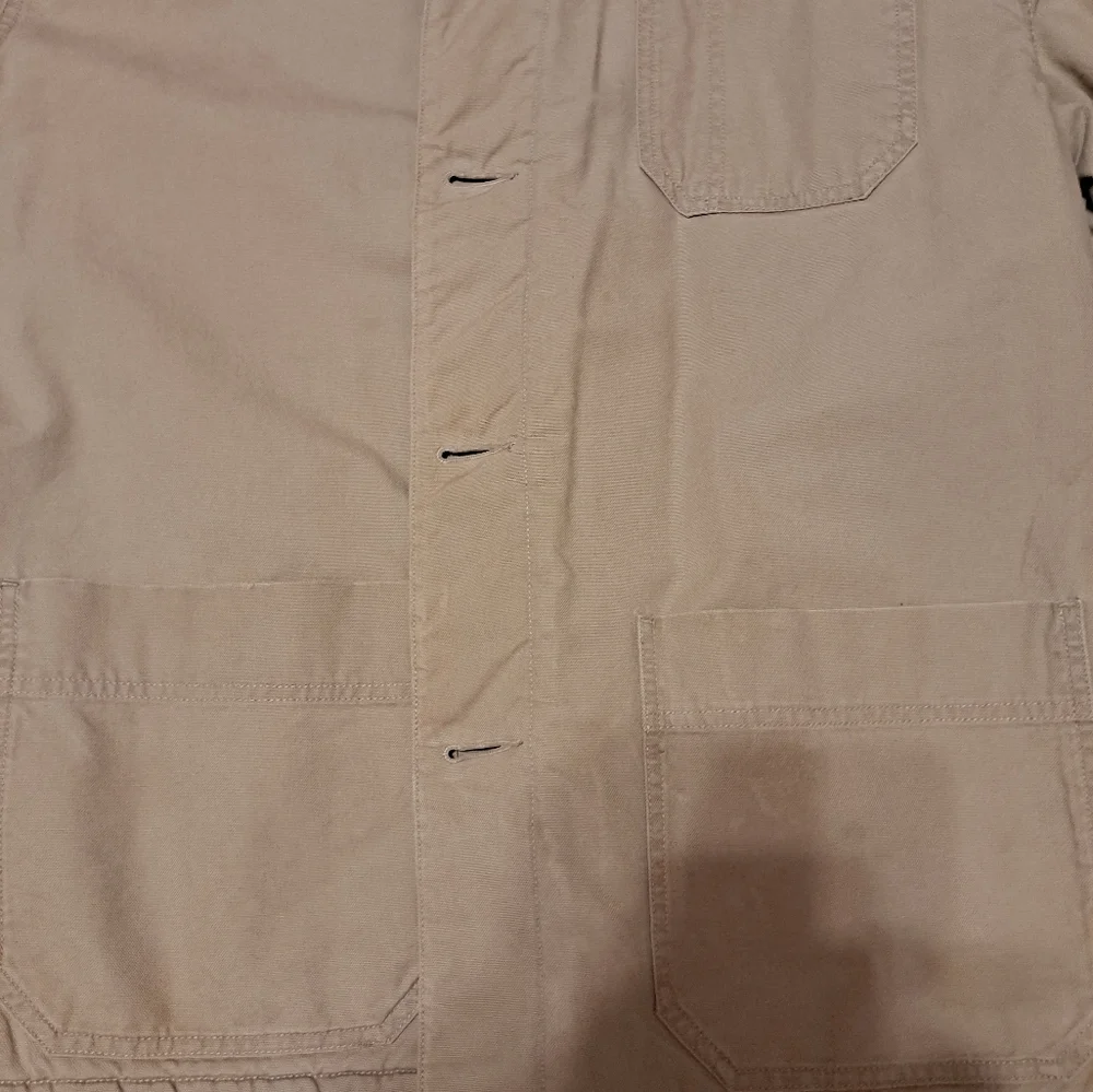 Structure Work Clothes Vintage Mens Barn Chore Coat SZ LG - Picture 6 of 8
